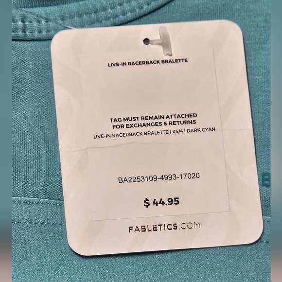 Fabletics Live-In Racerback Bralette - Picture 4 of 4
